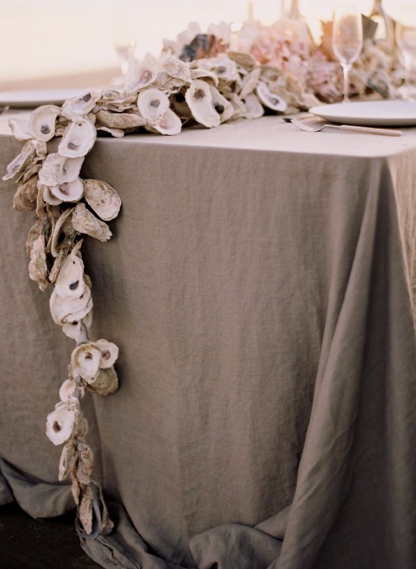 DIY Beach Wedding Inspiration Idea