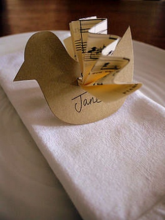 DIY Love Birds Wedding Theme Ideas
