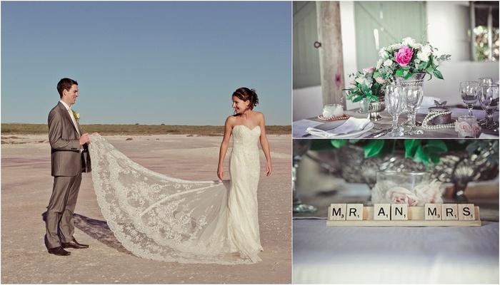 Handmade Rustic Beach Wedding {Strandkombuis Beach}