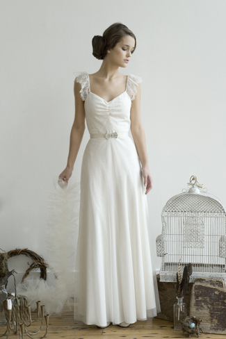 French victorian inspired wedding dresses