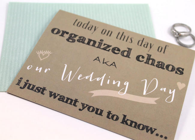 15 Sweet For My Groom Cards For Your Wedding Day