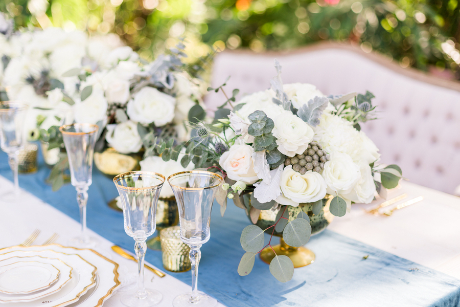 Dreamy Dusty Blue + Gold Wedding Ideas You Need to See!