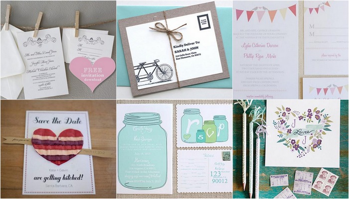 15 Gorgeous DIY Vintage Wedding Invitations & Save-The-Dates