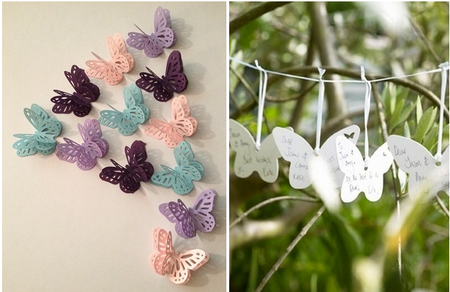 21 DIY Butterflies Wedding Theme & Ideas