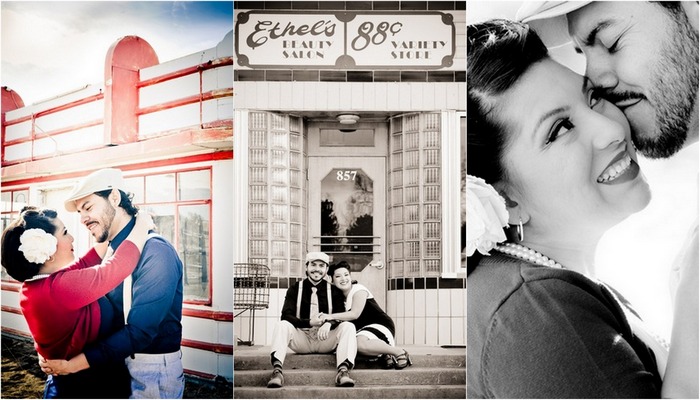 1930s Themed Retro Love in Colorado {Engagement Shoot}