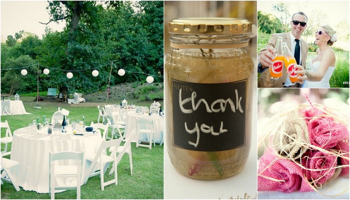 Outdoor Picnic Garden Wedding Franschhoek {Real Bride}