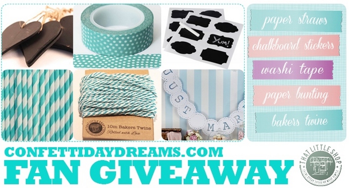 ConfettiDaydreams & That Little Shop Give-Away