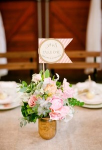 20 DIY Wedding Table Number Ideas to Obsess Over