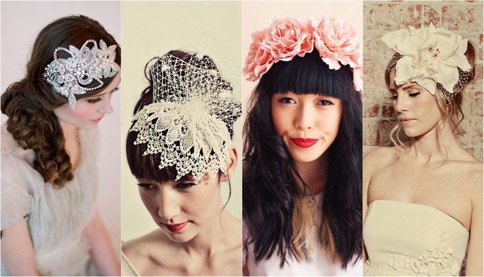 Bridal & Wedding Headpieces: 10 Prettiest!