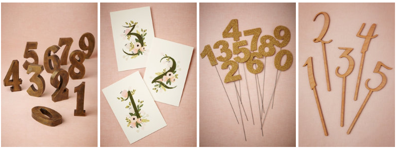 20 Diy Wedding Table Number Ideas To Obsess Over