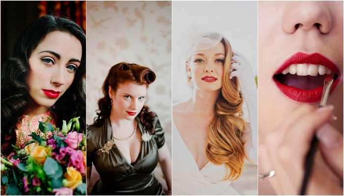 {1920’s to 1950′s} Vintage Bridal Beauty Trends