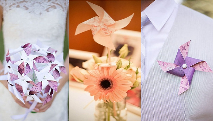 Pinwheel Wedding Ideas and Inspirations