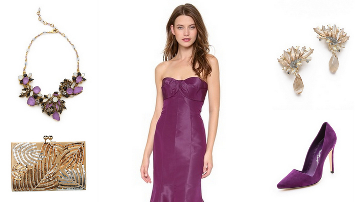 Plum & Gold Fall Bridal Style {Trendy Tuesday}