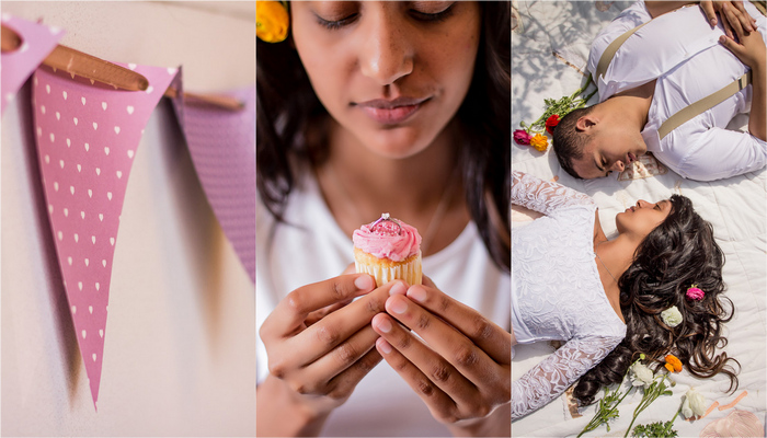 Love and Baking Flour: Kitchen Engagement Session