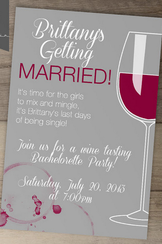 Cool Bachelorette Invitations 3