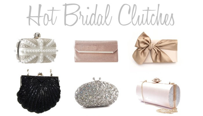 Hot Bride and Bridesmaid Clutches