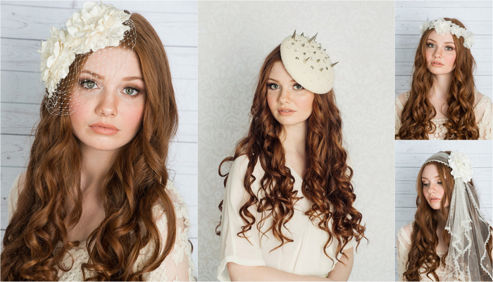 2014 Blair Nadeau Millinery Bridal Collection