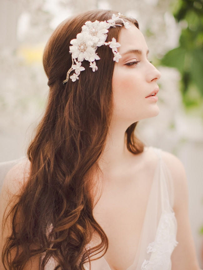 Jannie Baltzer 2014 Bridal Headpiece Collection | Eloise Jannie Baltzer 2014 Bridal Headpiece Collection | Eloise