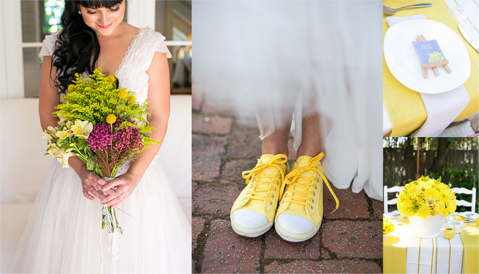 Quirky Yellow Outdoor Wedding in Riebeek Kasteel