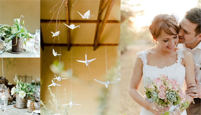 Rock Roses and Romance Gauteng South Africa Real Wedding