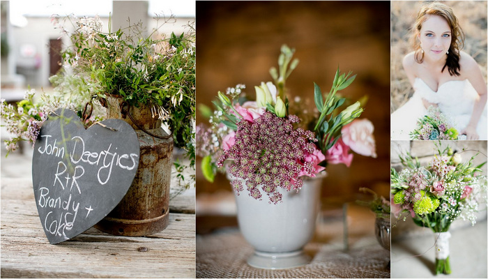 Baby’s Breath & Succulents – South African Farm Wedding