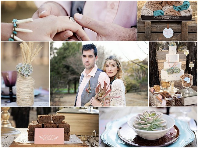 Succulent Wedding Theme: Bouquets, Decor and Favors Ideas