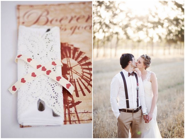 Aqua and Red Rustic Chic Farm Wedding {Moira West Photography}
