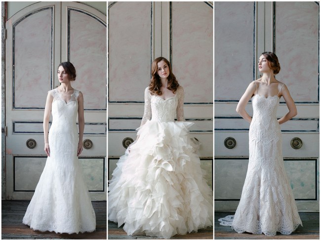 Luxurious Lace Wedding Dresses – Sareh Nouri 2015 Spring Collection
