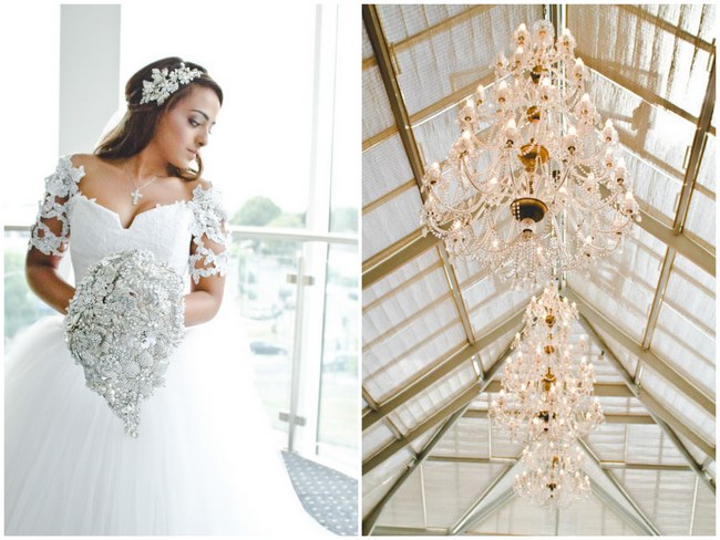 Gorgeous, Silver Sparkly Fairytale Wedding at Botleys Mansion {Jay Kowalik Photography}