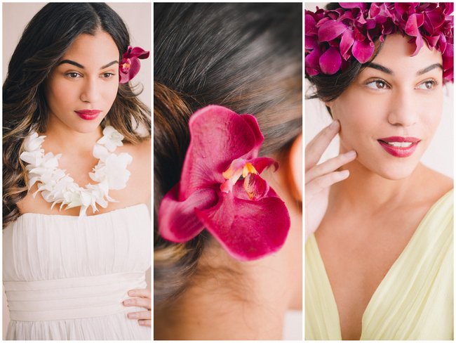 Beach Wedding Hairstyles & Top Tips for Beautiful Tropical Tresses {Julie Saad Photography}