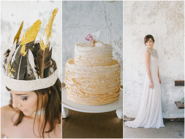 Organic & Earthy Wedding Ideas With A Touch of Gold {Natural Light Photography}