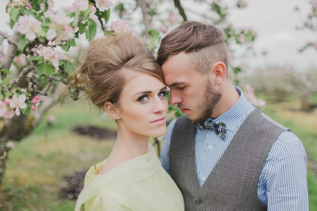 // Blush and Sparkle Fifties Inspired Countryside Wedding in the Countryside // Kirsty-Lyn Jameson Photography // Gibson Bespoke // ConfettiDaydreams.com Wedding Blog