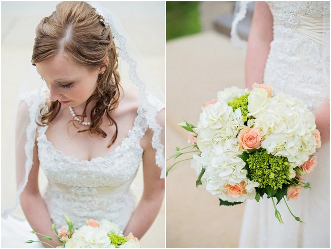 Timeless Teal and Peach New Hampton Wedding {Everlasting Love Photography}