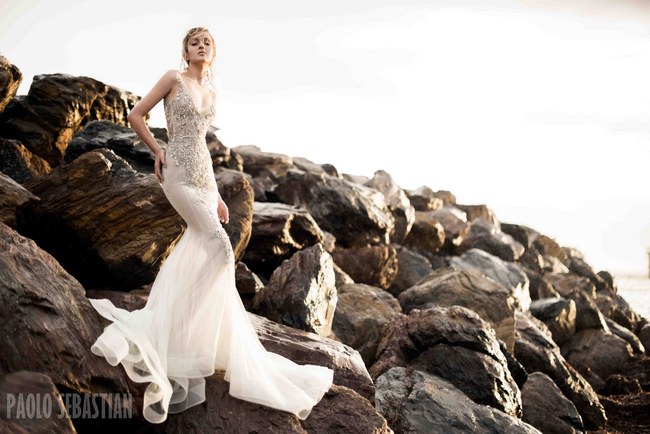 2015 Bridal Collection Premiere: Sirens of the Sea Collection by Paolo Sebastian
