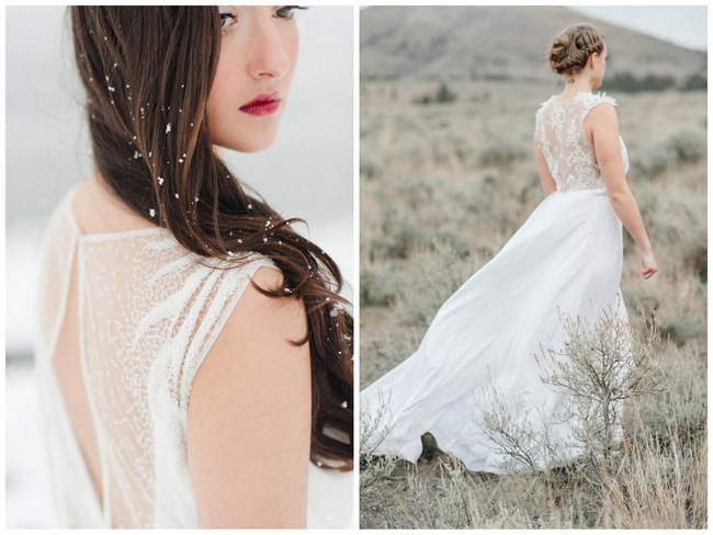 Bridal Fashion Spotlight: Velvet Bride featuring Sarah Seven {Rebecca Hollis Photography}