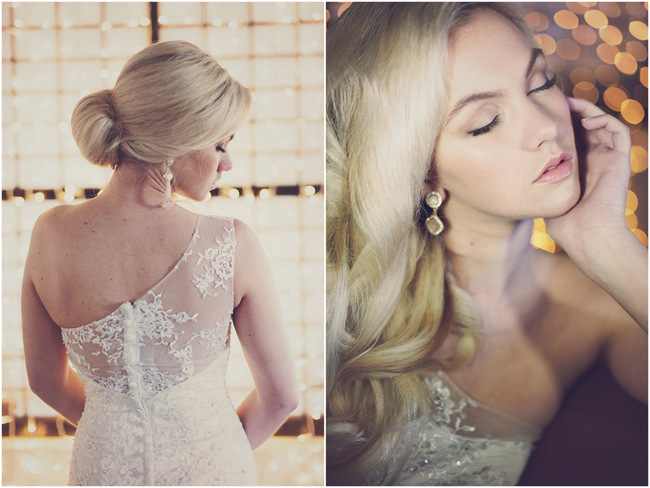 Chic, Glamorous Wedding Hairstyles {Debbie Lourens Photography}