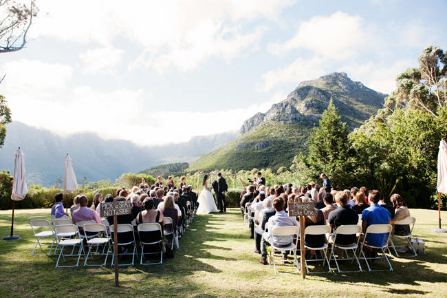 Organic Green and Grey Silvermist Wedding at Table Mountain {Moira West Photography}