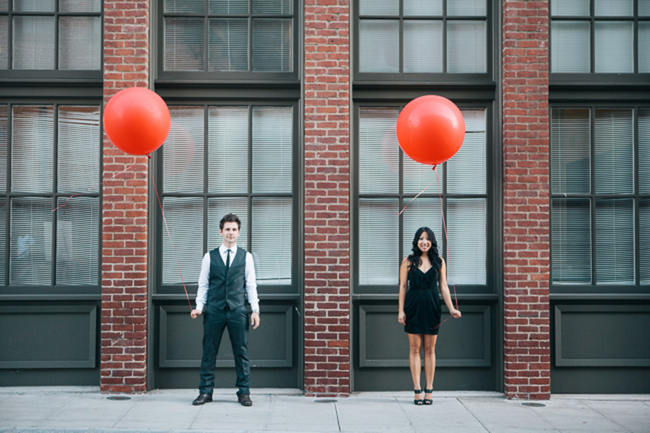 Stylish Union Station Urban Engagement Shoot {Thousand Crane Photography}