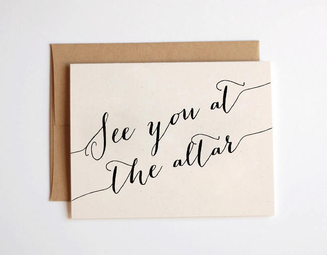 15 Super Sweet Groom Cards for Hubby on Your Wedding Day