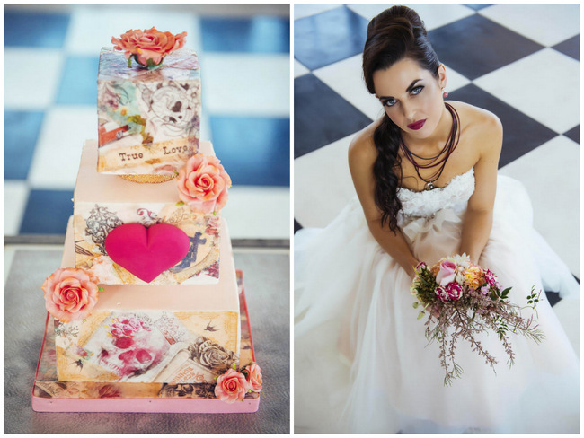 Rockabilly Wedding Ideas by Celeste Styled Events {Claire Thomson Photography}