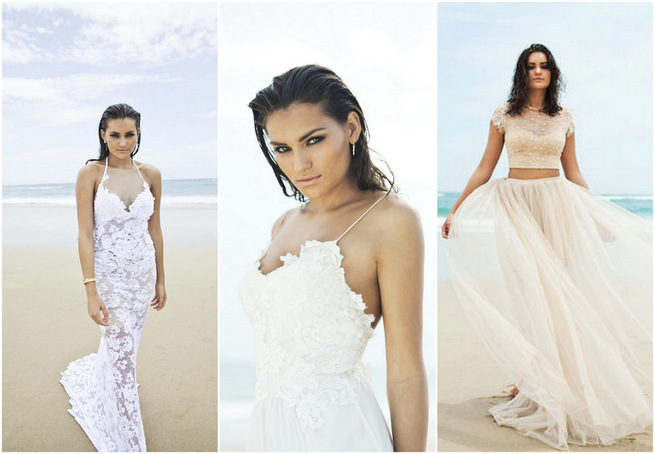 Ethereal Beach Wedding Dresses {Grace Loves Lace}