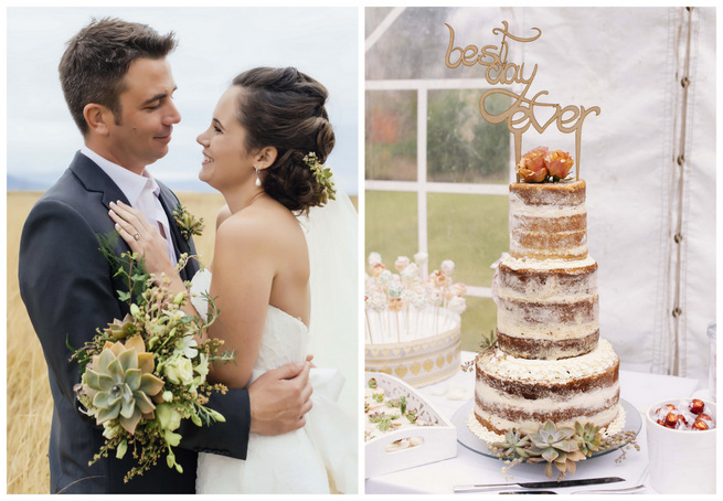 Succulent Garden Wedding {Claire Thomson Photography}