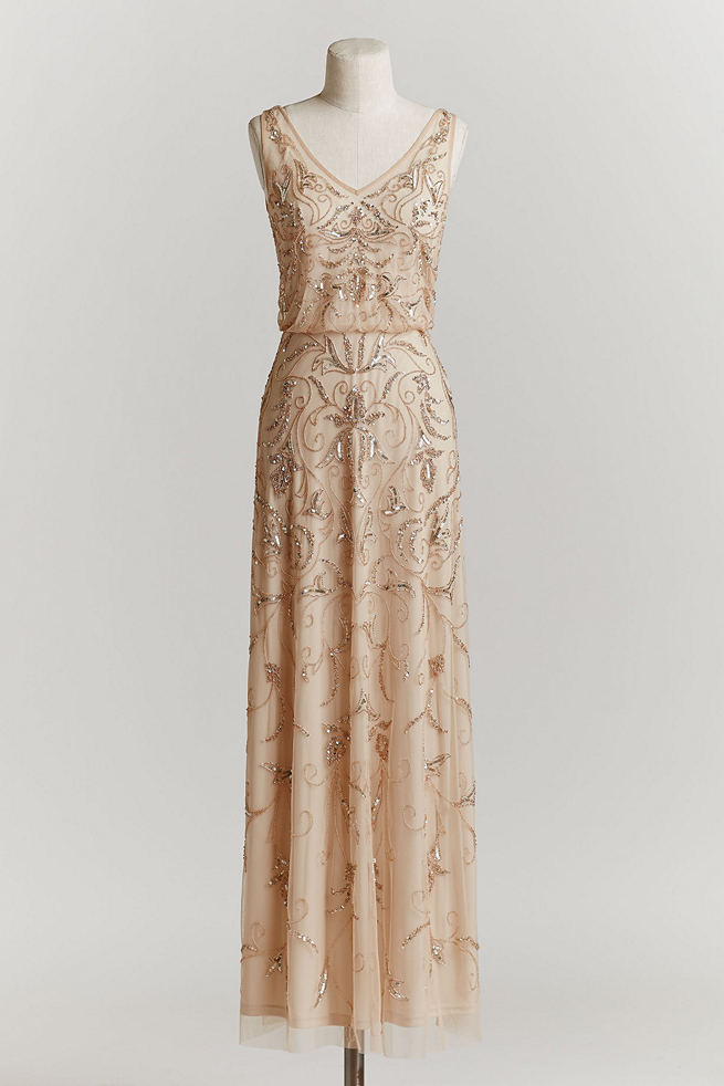 Vintage Wedding Dresses with Beads