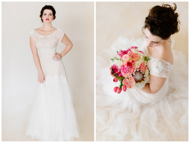 Delicate Alana van Heerden Wedding Dresses {Debbie Lourens Photography}