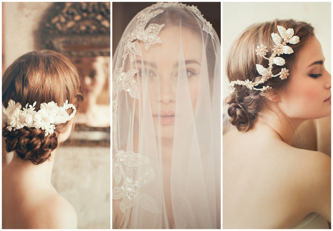 2015 Vintage Wedding Hair Accessories by Jannie Baltzer {Sandra Åberg Photography}