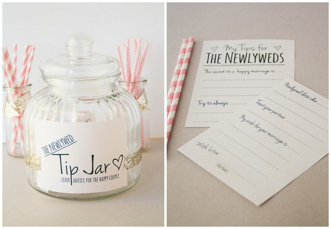 DIY Newlywed ‘TIP’ Jar Printable {Guest Book Alternative}