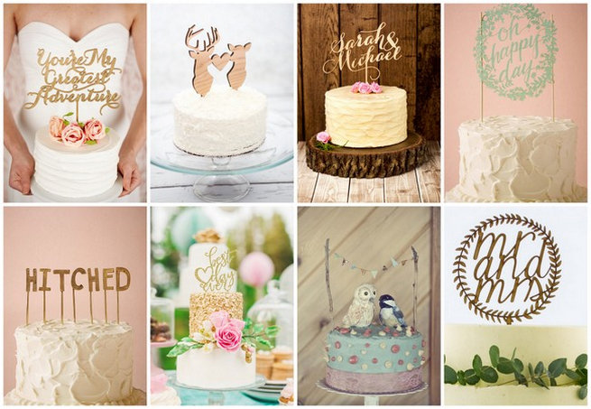 27 of the Cutest Wedding Cake Toppers You’ll Ever See