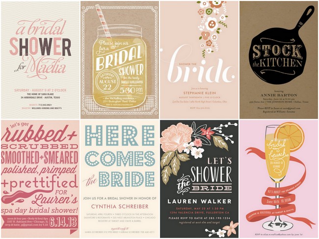 23 Bridal Shower Invitation Ideas that you're going to love!