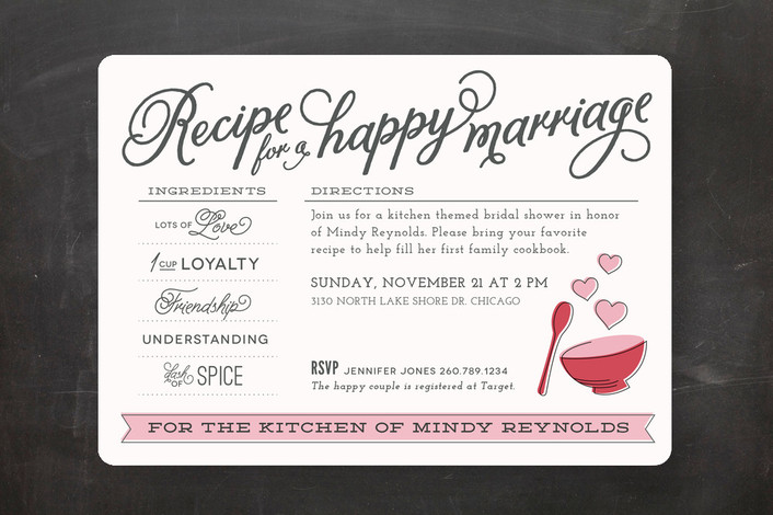 23 Bridal Shower Invitation Ideas that you're going to love!