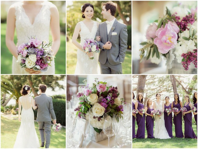 Romantic Wedding in a ‘Tree Chapel’ overlooking the ocean! {Figlewicz Photography}